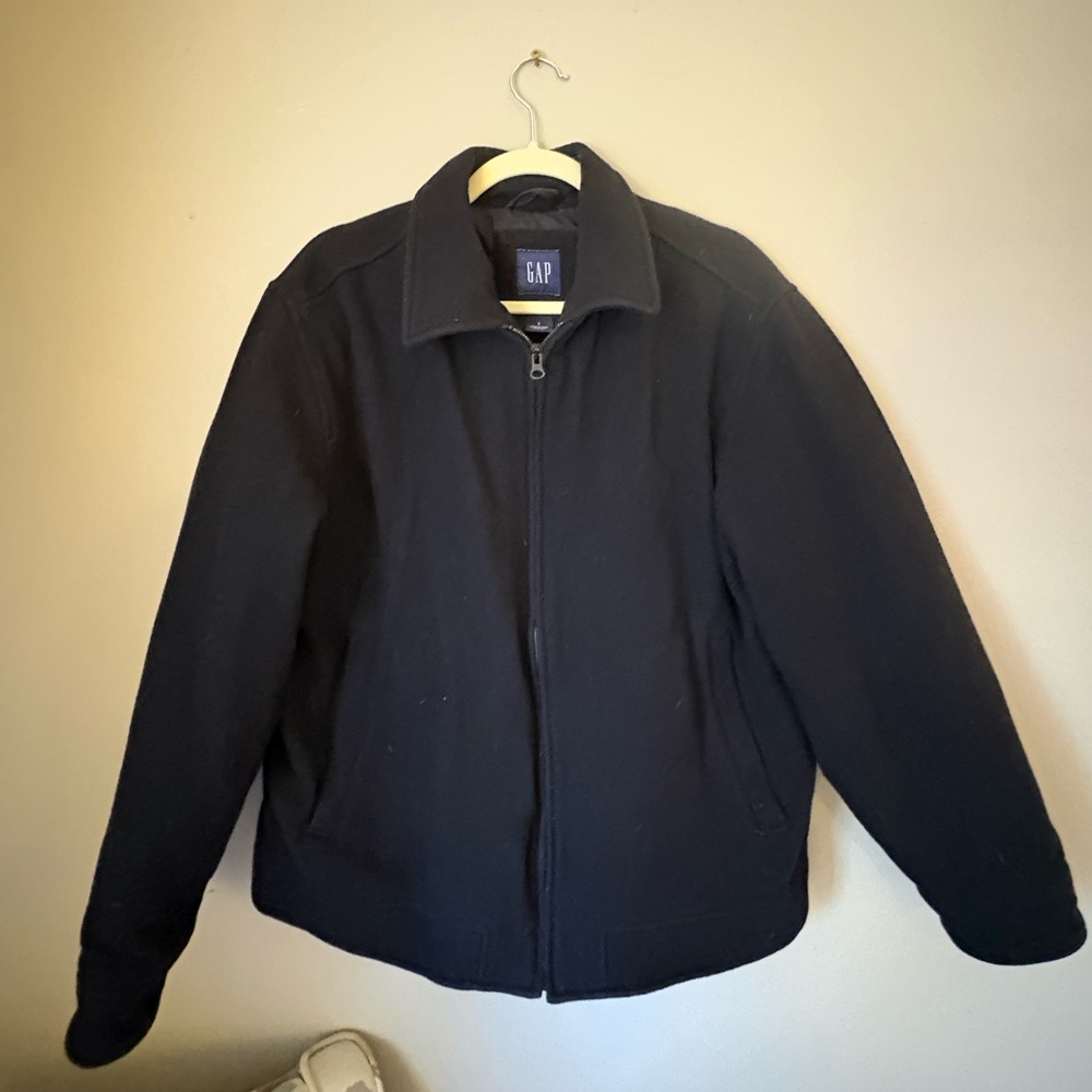 Men’s GAP Black Outerwear Winter Jacket Size Large